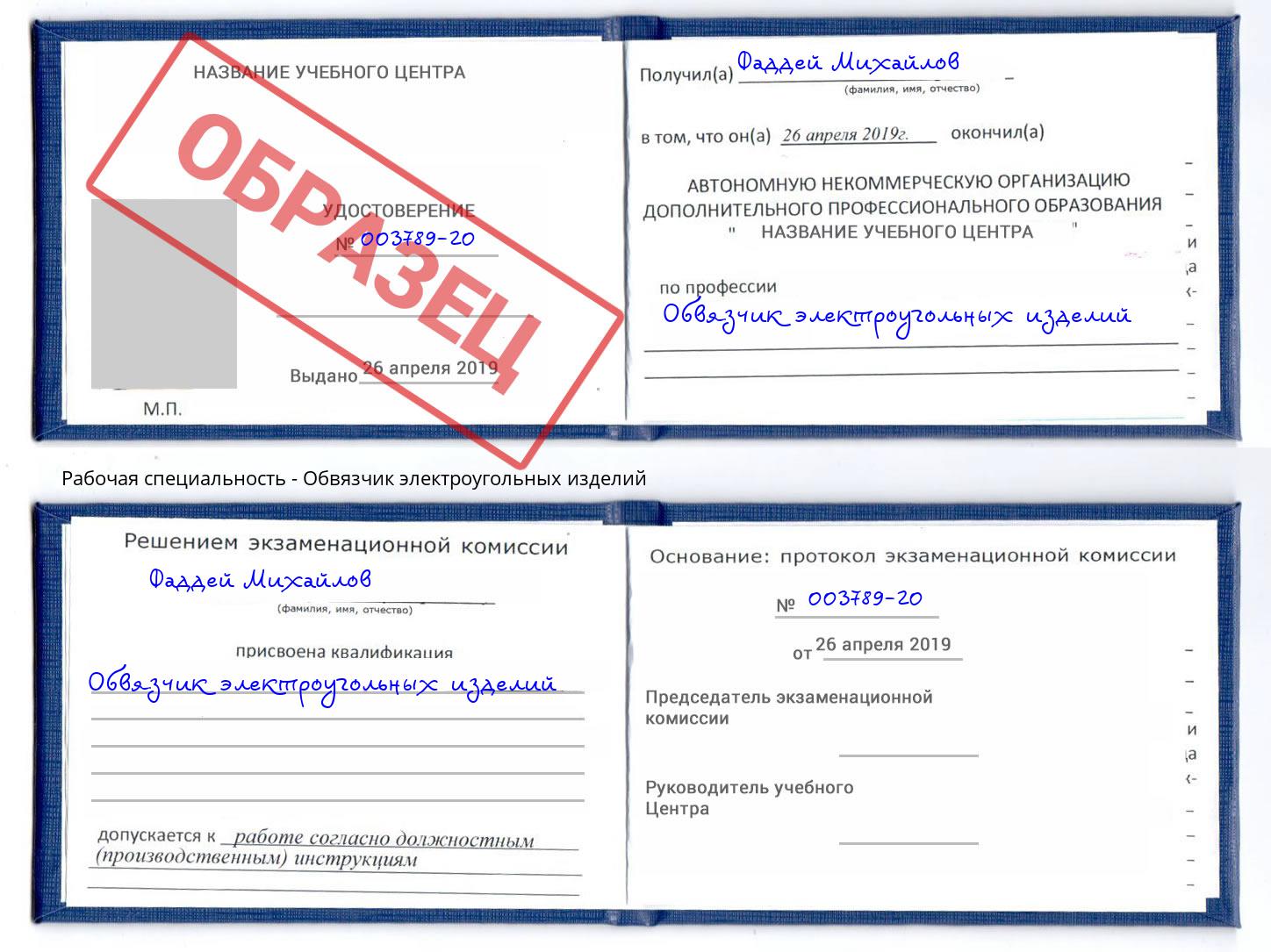 Обвязчик электроугольных изделий Кирово-Чепецк
