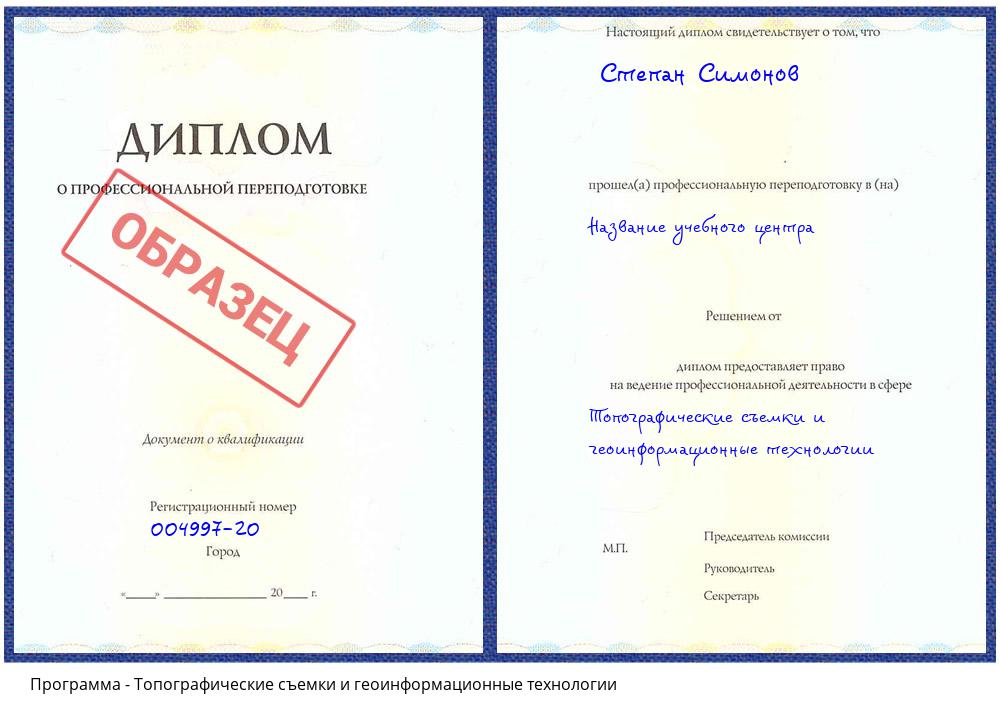 Топографические съемки и геоинформационные технологии Кирово-Чепецк